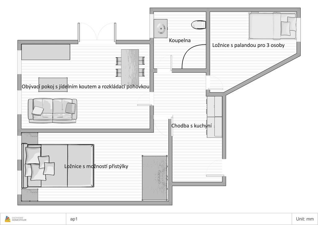 Apartmany Sportrelax Албрехтице в Йизерских горах Экстерьер фото